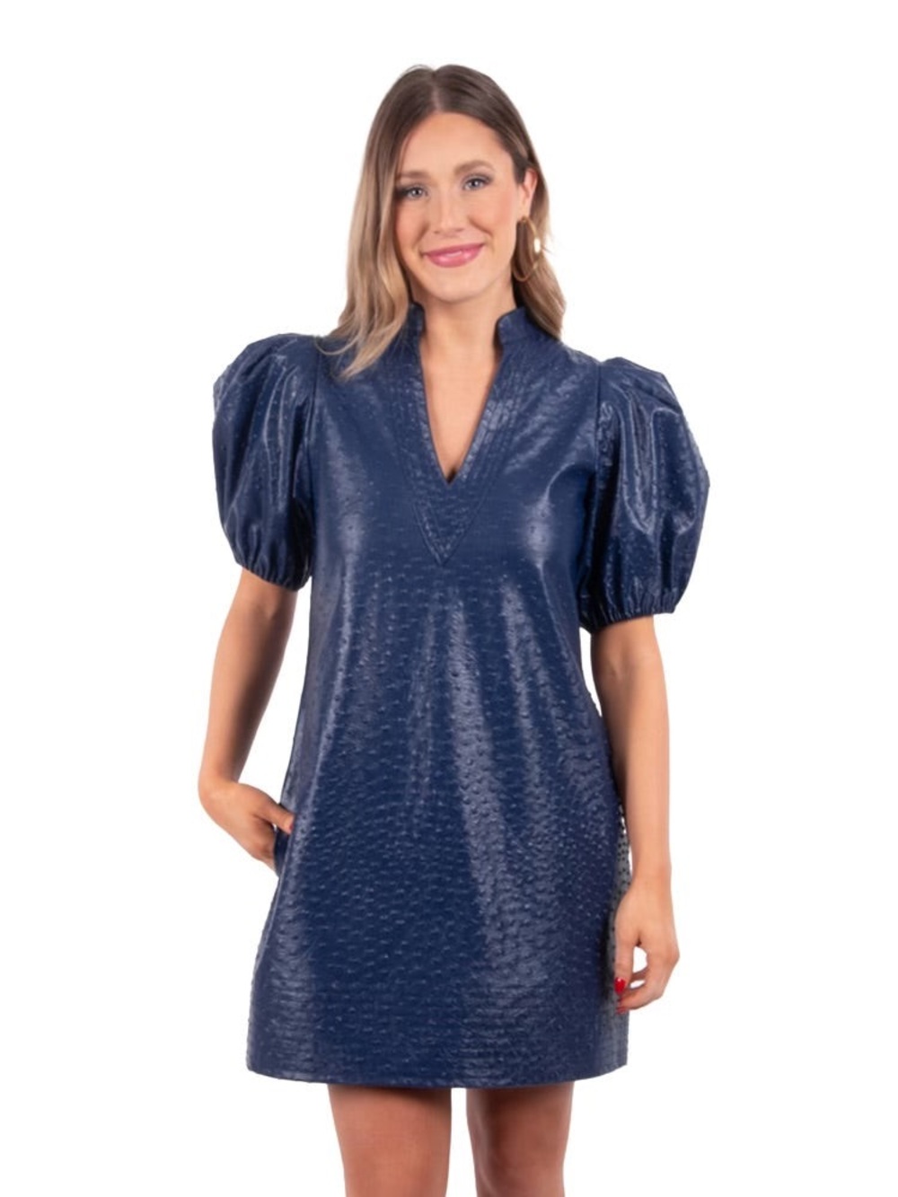 Emily McCarthy Navy Mini Dress
